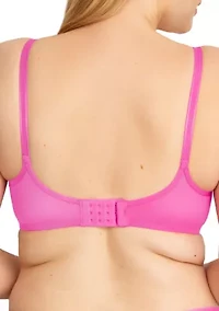 Mesh Unlined Underwire Bra