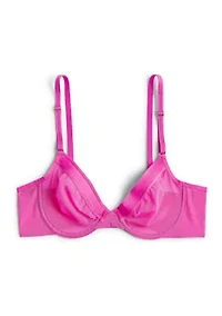 Mesh Unlined Underwire Bra