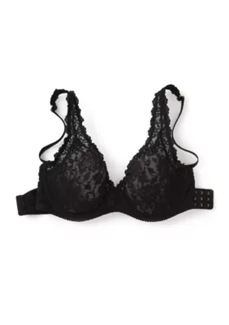 Signature Lace Unlined Underwire Bra
