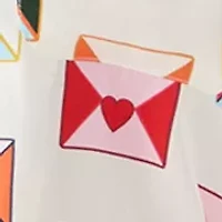 Women's 12 Love Letters Short Sleeve Pajama Set