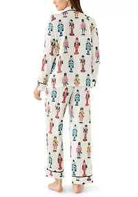 Women's Nutcracker Long Sleeve and Pants Pajama Set