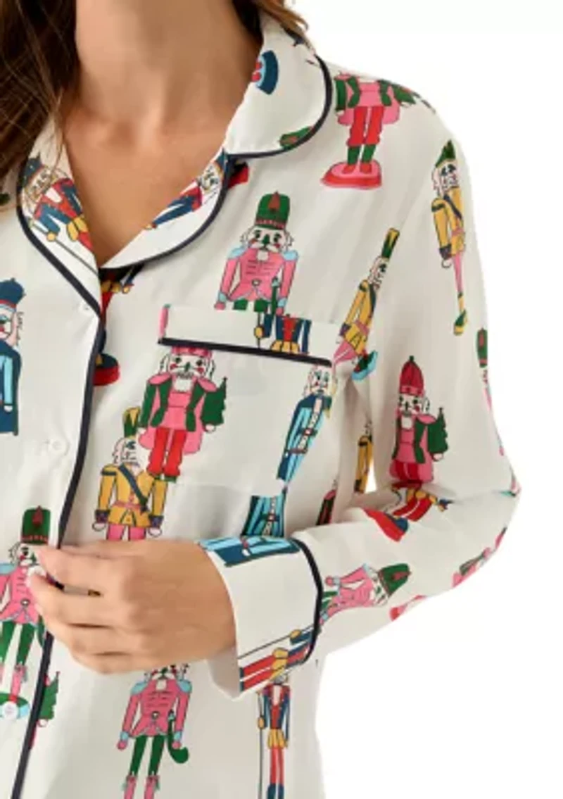 Women's Nutcracker Long Sleeve and Pants Pajama Set