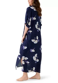 Women's Ginko Challis Dolman Sleeve Caftan