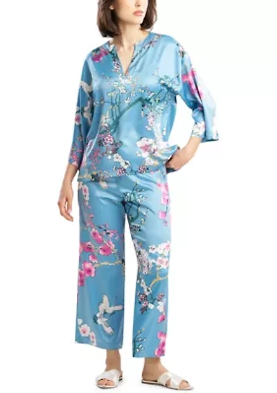 Mandarin Collar Pajama Set
