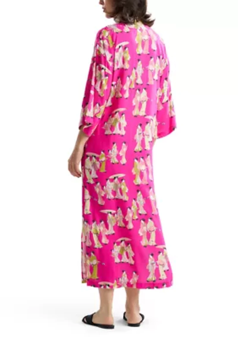 Women's Geisha Mandarin Caftan