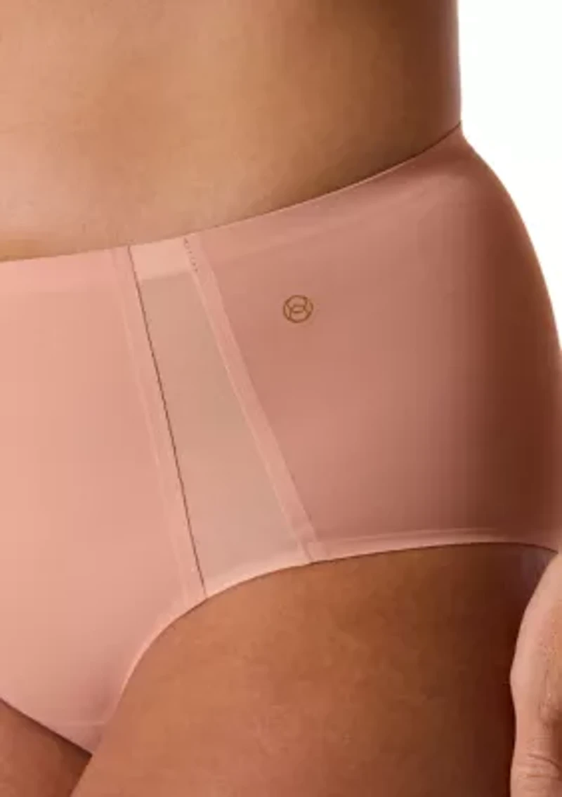 High Waisted Retro Mesh Bikini