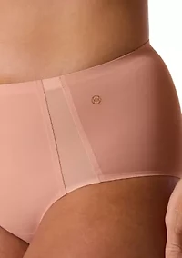 High Waisted Retro Mesh Bikini