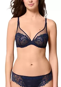 Wish Sheer Plunge Bra