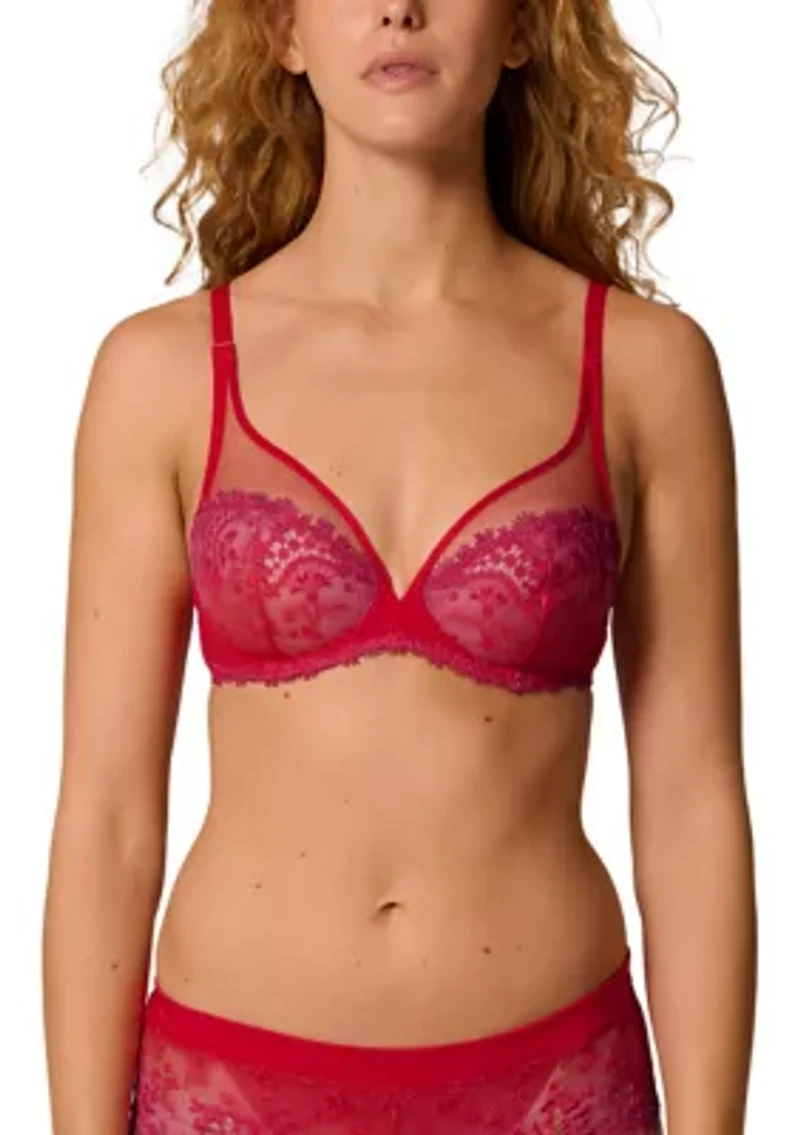 Wish Sheer Plunge Bra
