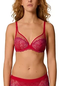 Wish Sheer Plunge Bra