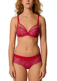 Wish Sheer Plunge Bra