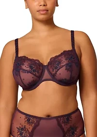 Intrigue Fig Full Cup Bra