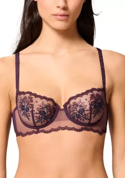 Intrigue Fig Demi Bra