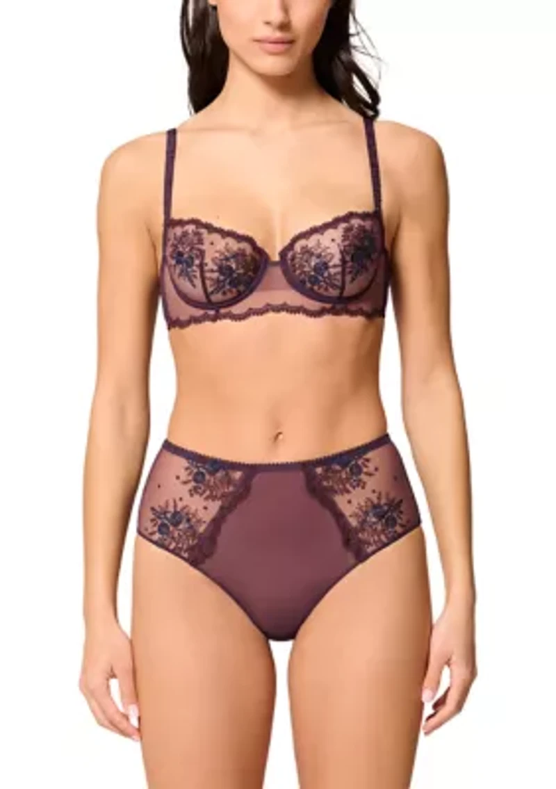 Intrigue Fig Demi Bra