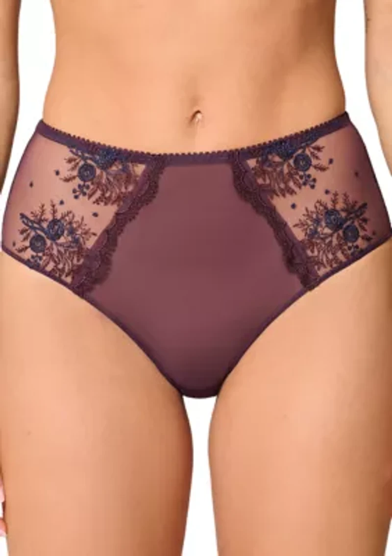 Intrigue Fig Retro Brief Panties
