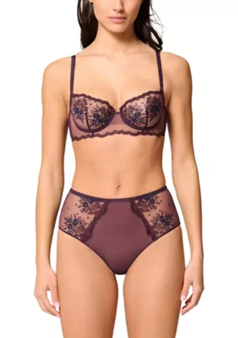 Intrigue Fig Retro Brief Panties