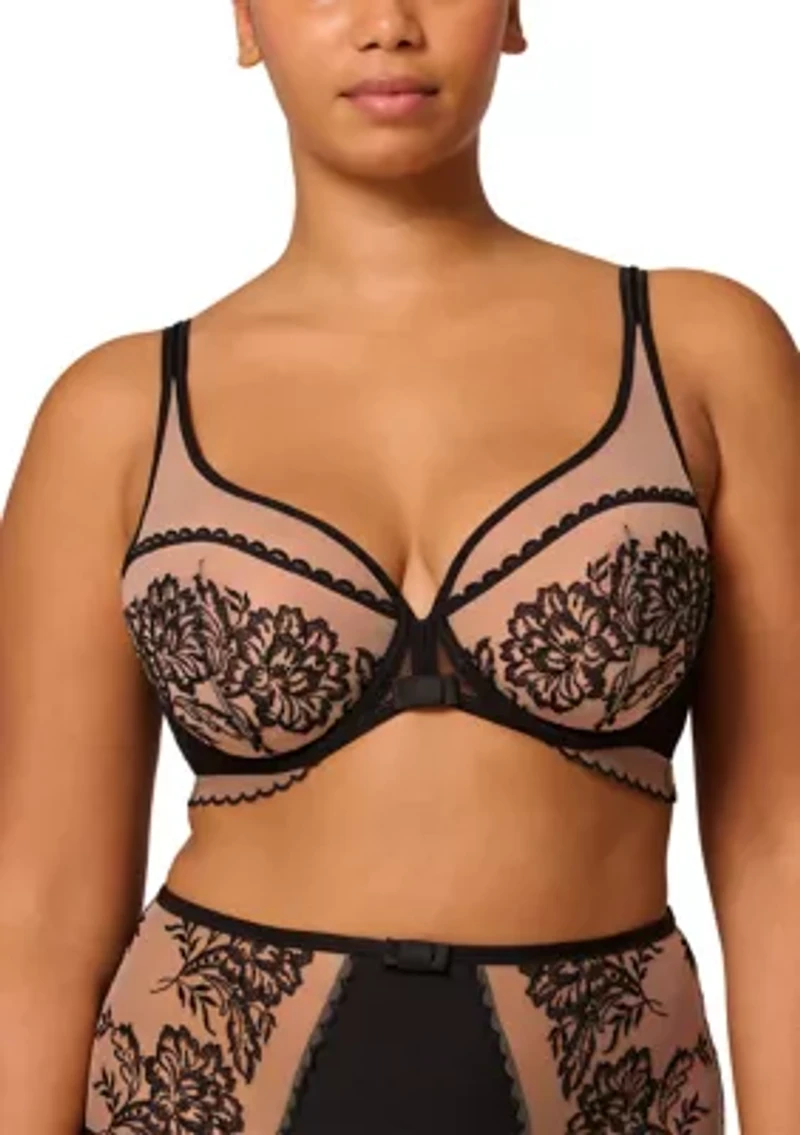 Romance Plunging Underwire Bra