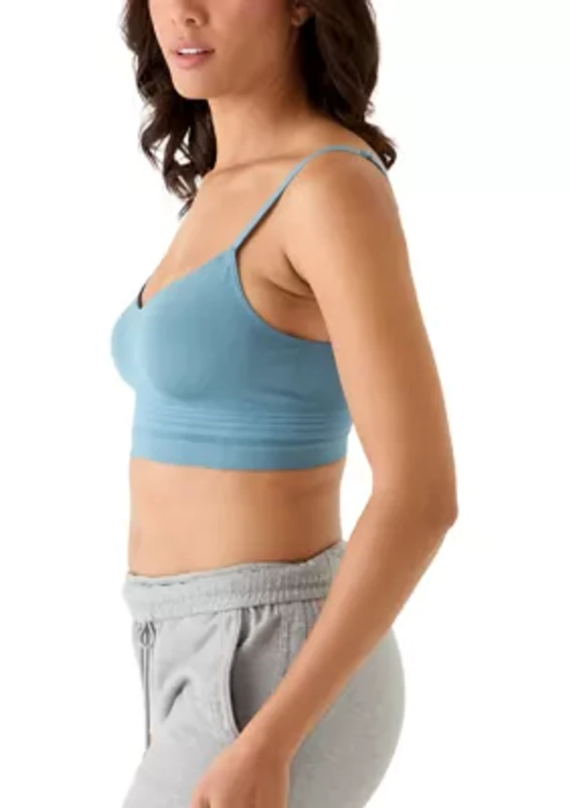Easy Does It™ Allover Smoothing Seamless Longline Bra