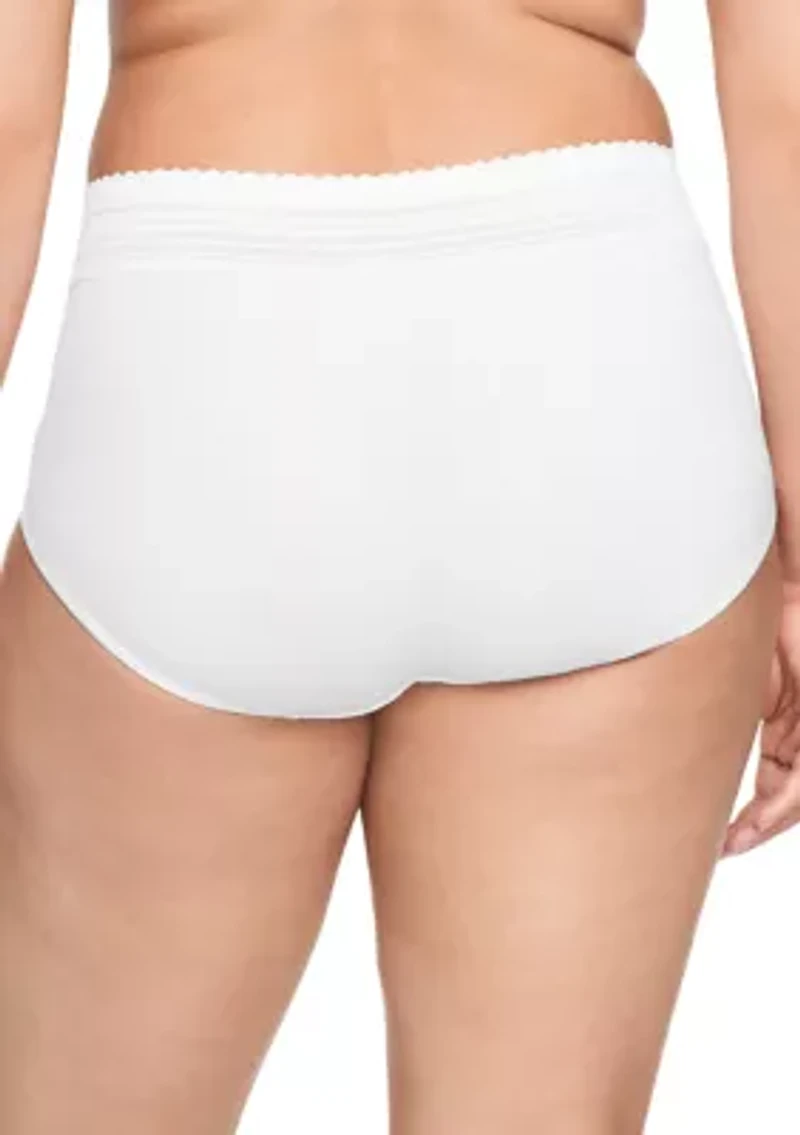 No Pinching, Problems® Cotton Lace Briefs - 3 Pack