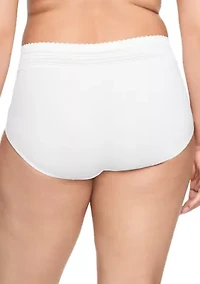 No Pinching, Problems® Cotton Lace Briefs - 3 Pack