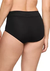 No Pinching, Problems® Cotton Lace Briefs - 3 Pack