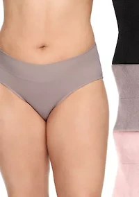 No Pinching, Problems® Hipster Underwear - 3 Pack