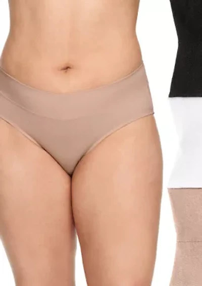 No Pinching, Problems® Hipster Underwear - 3 Pack