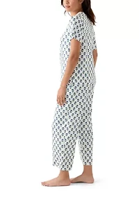 Alli Printed Sleep Set