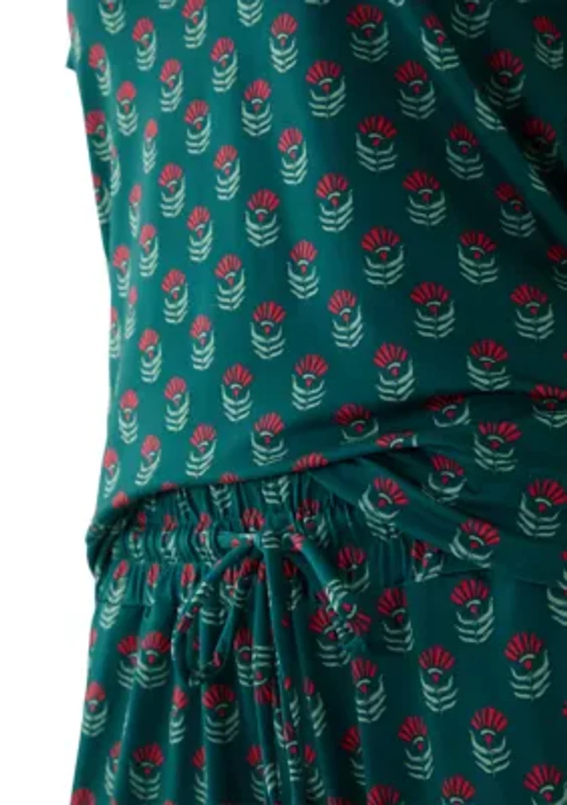 Women's Alli Short Sleeve T-Shirt and Pants Pajama Set