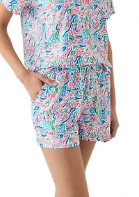Alli Short Printed Pajama Set