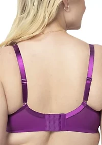 Plus Sheer Mesh Plunge T-Shirt Bra