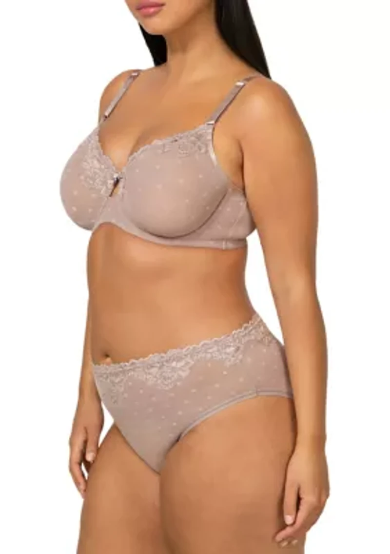 Sheer Whisper Unlined Underwire Bra