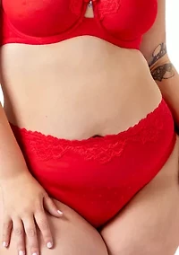 Sheer Whisper High Cut Brief Panty