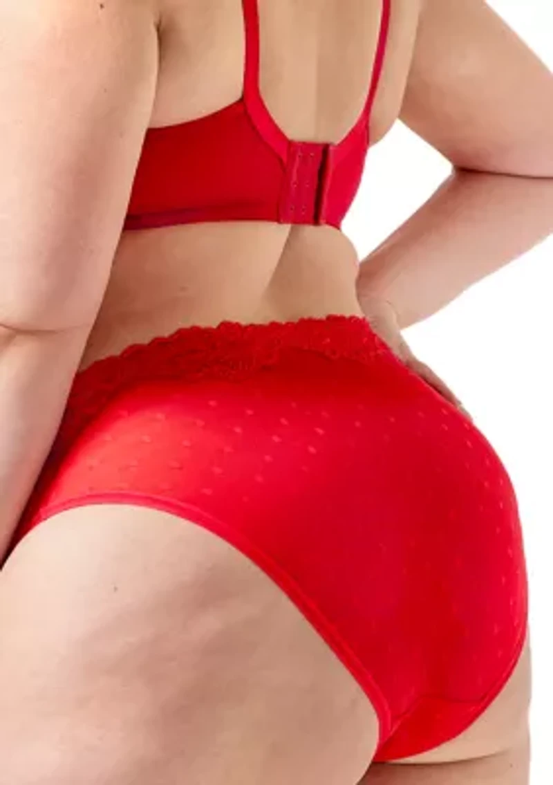 Sheer Whisper High Cut Brief Panty