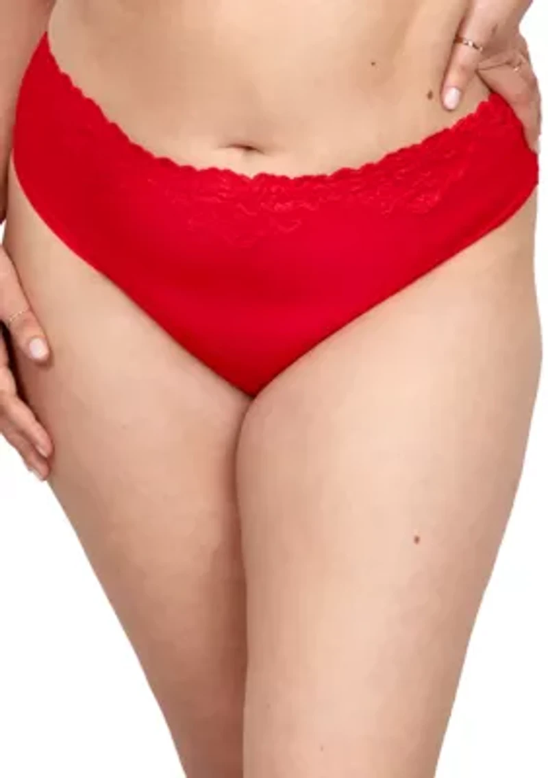 Sheer Whisper High Cut Brief Panty