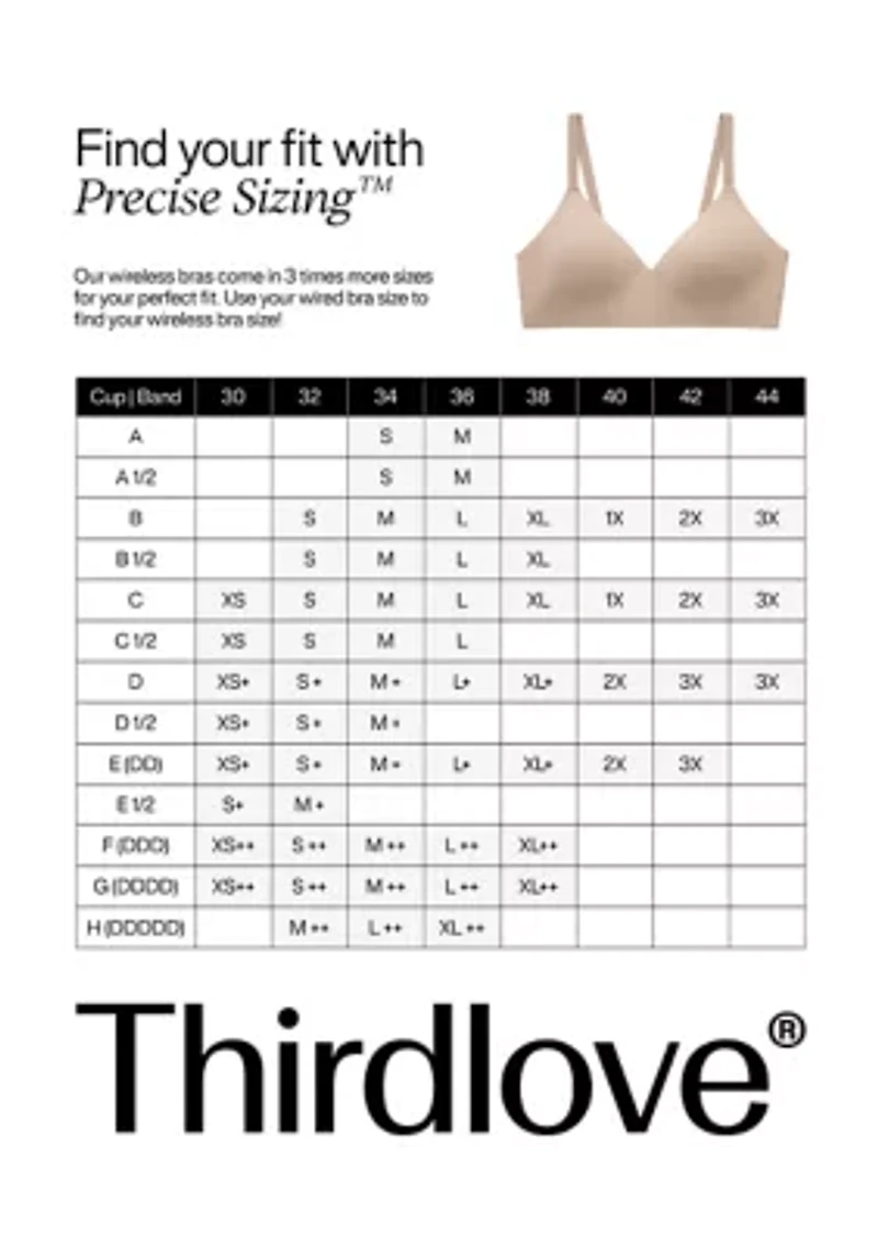All Day Lace Wireless Bra