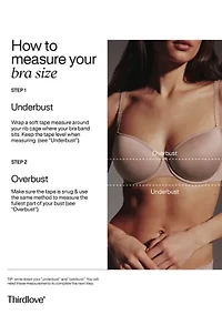 All Day Lace Uplift Plunge Bra