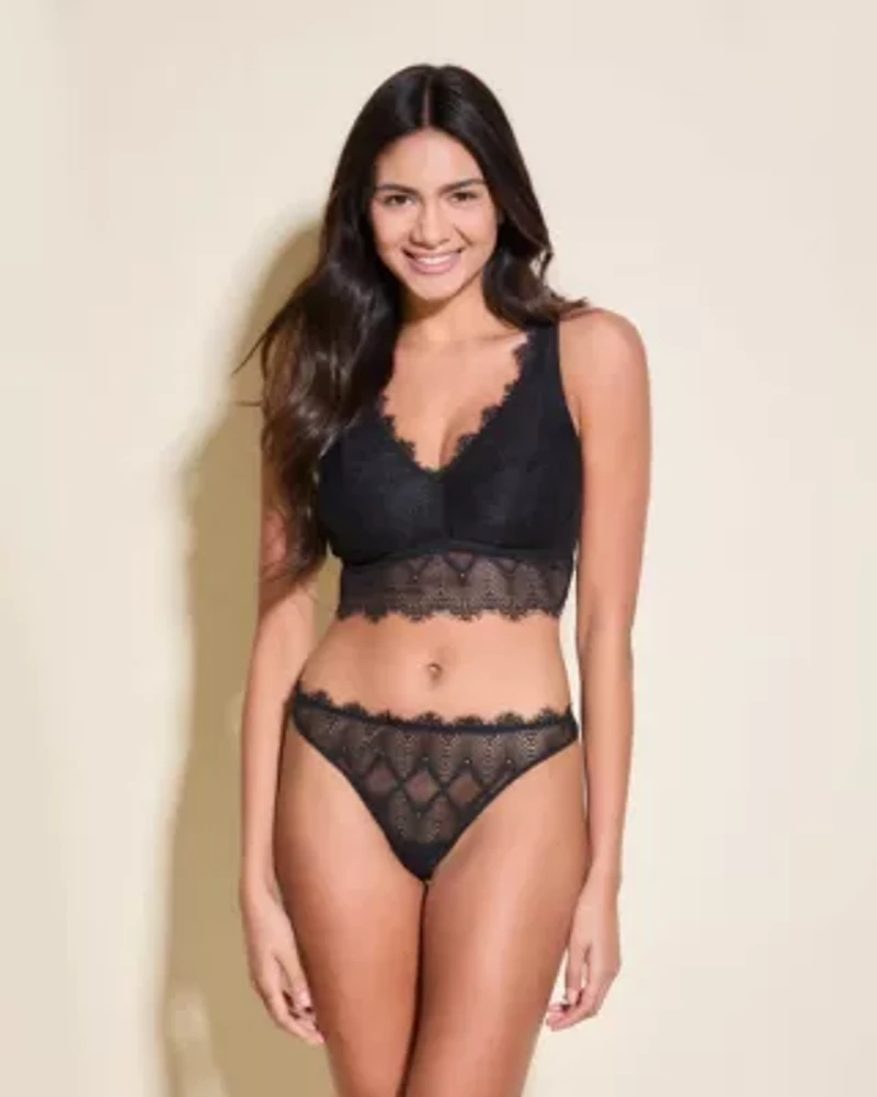 Allure Curvy Plunge Bralette