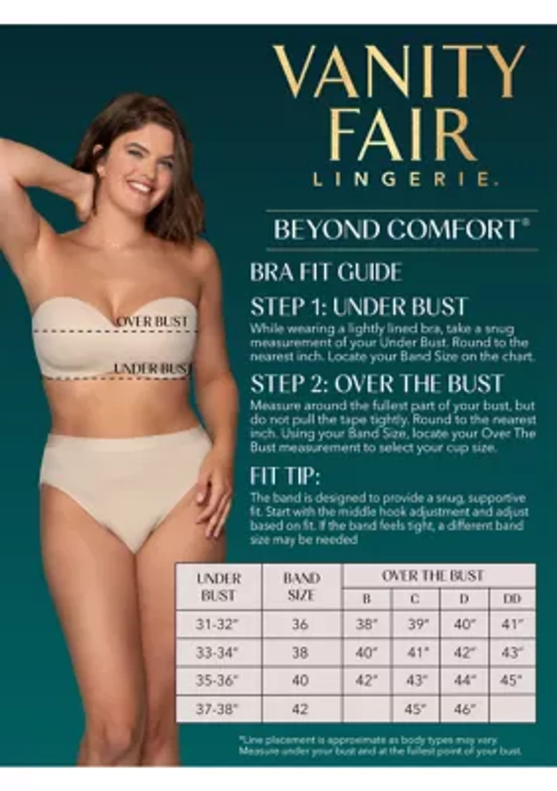 Breathable Luxe® Underwire Bra with Side Support