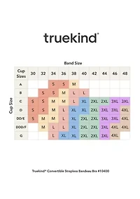 Convertible Strapless Bandeau Bra