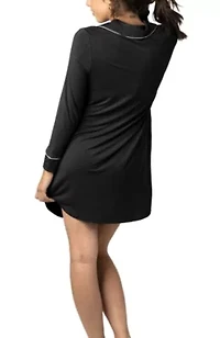 Clea Long Sleeve Sleep Shirt