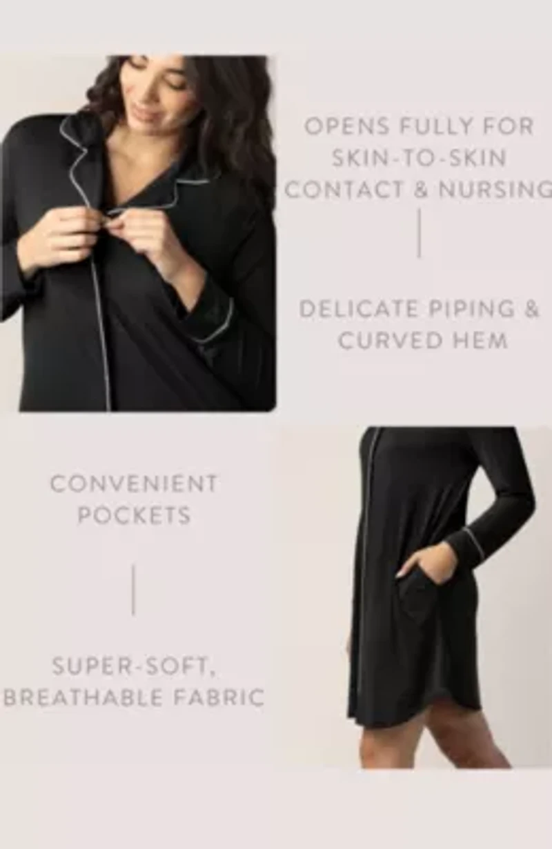 Clea Long Sleeve Sleep Shirt