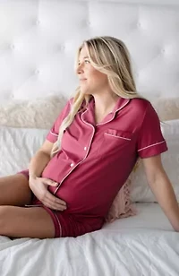 Clea Short Sleeve Pajama Set
