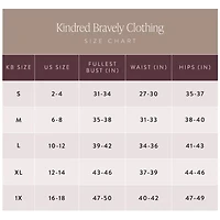 Ribbed Crew Neck Nursing T-shirt