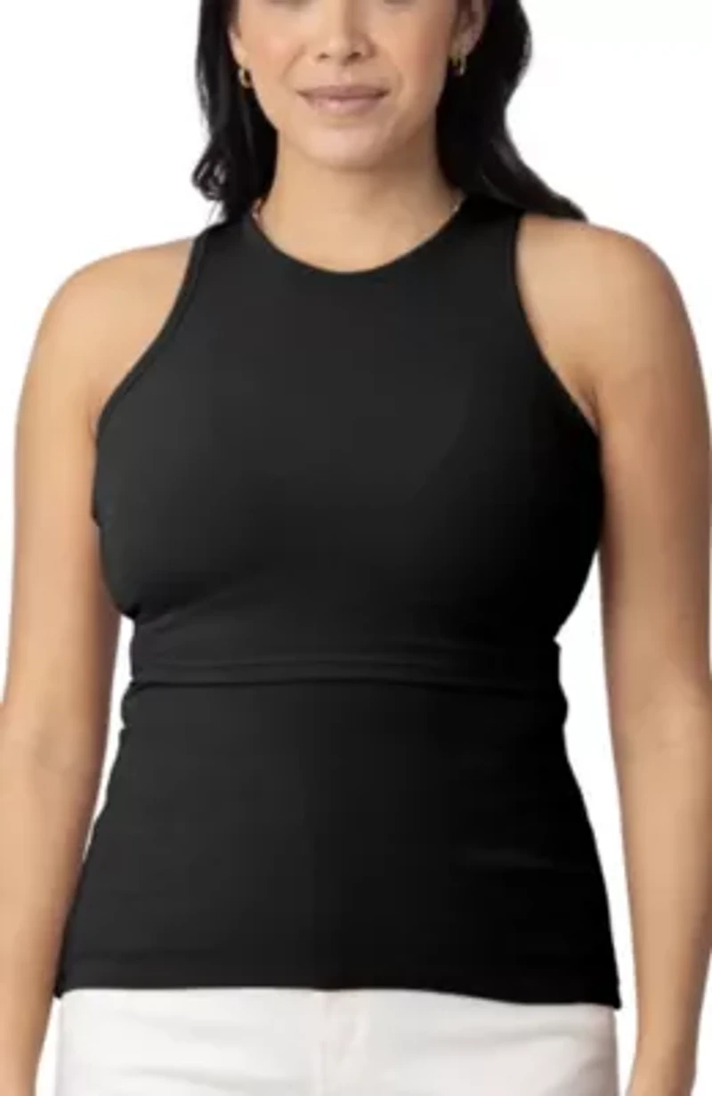 Ribbed Racerback Nursing Tank