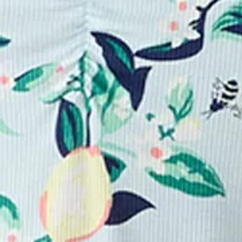 Women's Ribbed Shirt and Pants Pajama Set