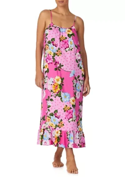 Sleeveless Maxi Chemise