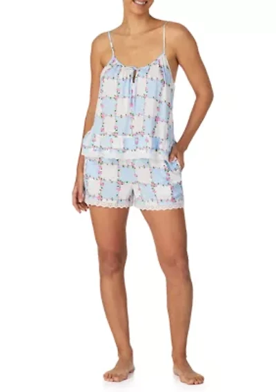 Camisole and Boxer Pajama Set