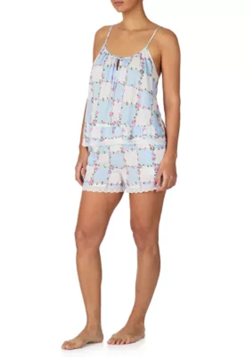 Camisole and Boxer Pajama Set