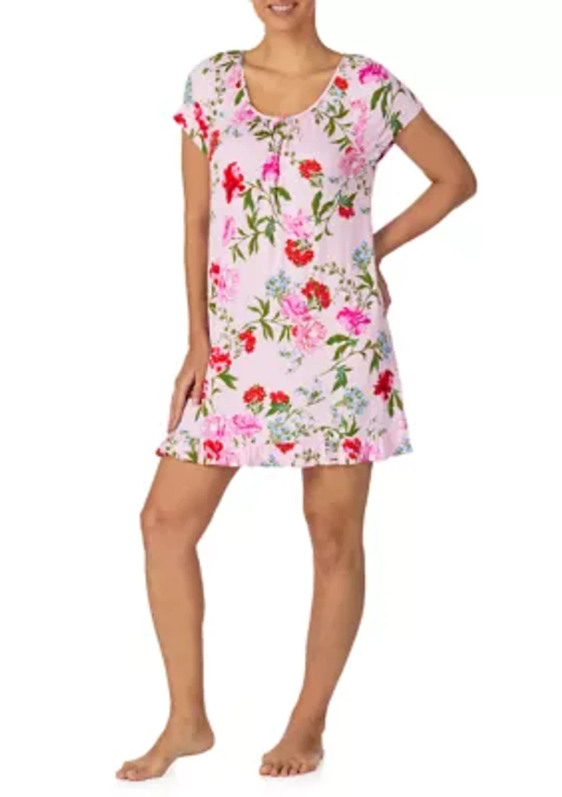 Women's Short Sleeve Sleep Shirt
